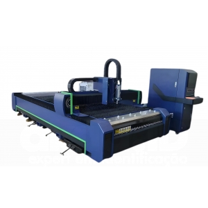 CNC LASER Fiber Novacut Laser 3015 para cortes de Metais - 6.000w -  Chassi pesado