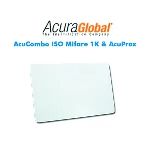 Cartões Inteligentes AcuCombo ISO Mifare 1K & AcuProx