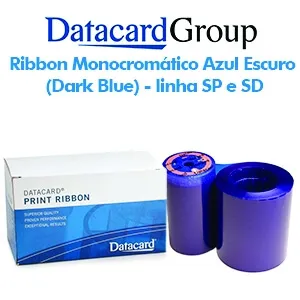 Ribbon Monocromtico Azul Escuro (Dark Blue) - Linhas SP e SD